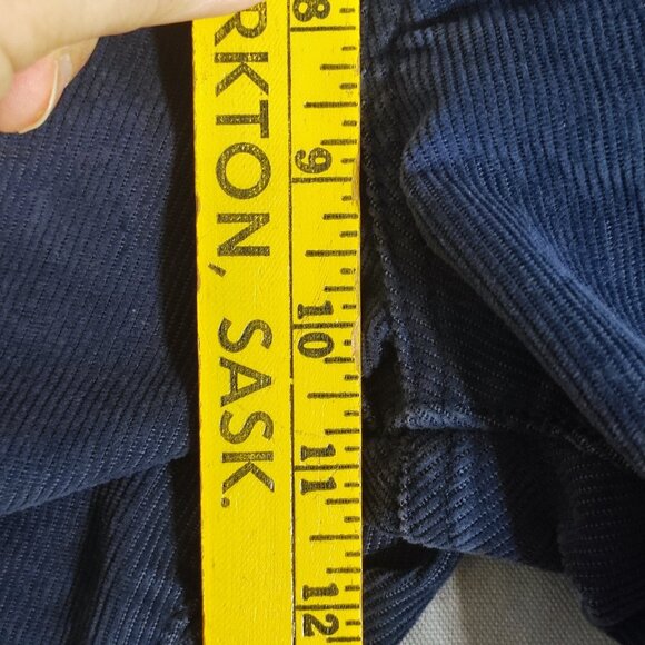 Levi's corduroy pants women's sz W28/L26 purplish blue wedgie straight white tab - Picture 16 of 16